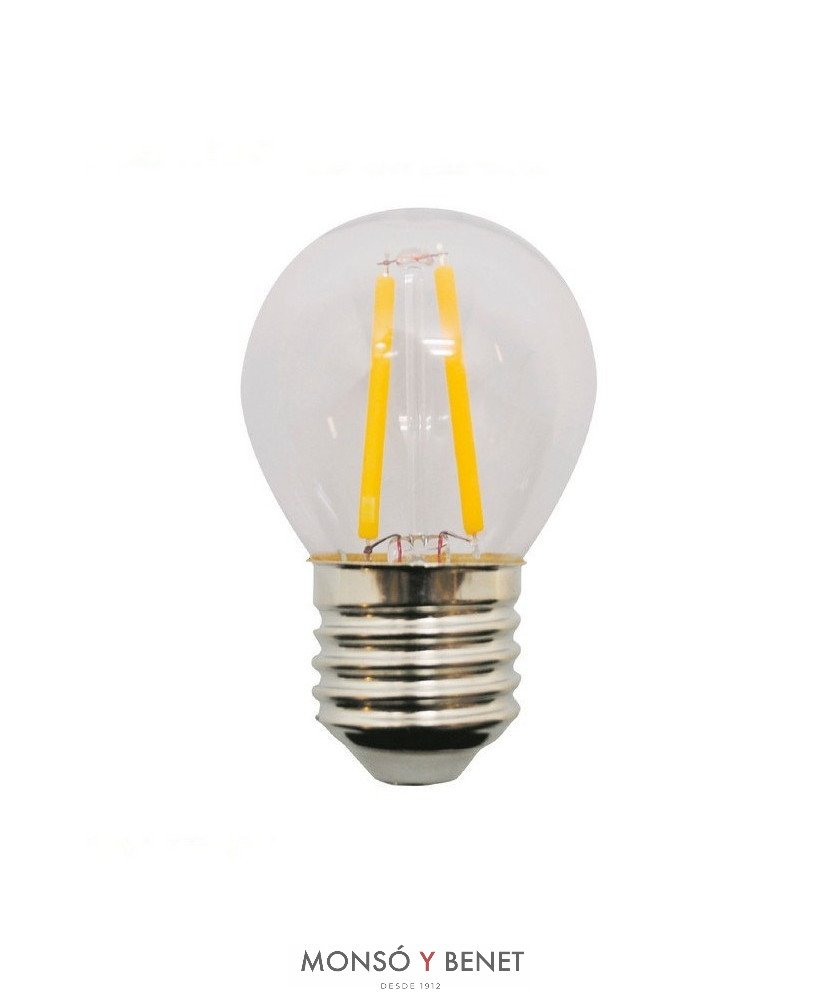 BOM.LED.ESFERICA Ø45mm ECO CLARA 04ECN27 2700K E27