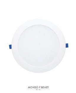 ARO REDONDO EMPOTRAR LED A-701 BLANCO DIA 6500K