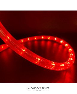 METROS MANGUERA LUMINOSA 36 LED ROJ.TL3ROJ