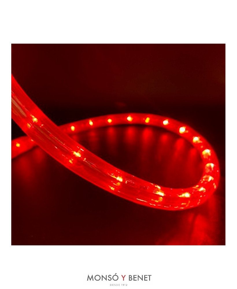 ROLLO 45m.MANGUERA 36LED RO.TL3ROJ