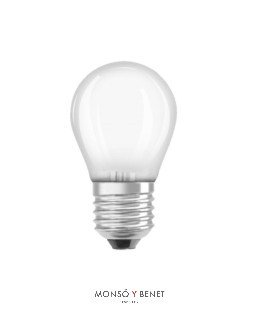 BOMBILLA LED ESFERICA 5,9W OPAL RADIUM 06ERN2 E27 2700K