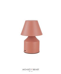 LAMPARA SOBREMESA TÁCTIL RECARGABLE LS-5933 S ROSA