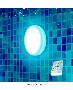 APLIQUE PISCINA LED RECARGABLE USB PAPAYA-12 RGBW IP68