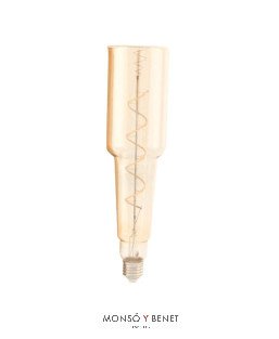 BOMBILLA LED BOTELLA AMBAR 04B4N1 4W E27 2300K