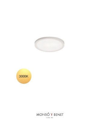 PLAFON REDONDO SUPERFICIE LED KORE-3 B BLANCO