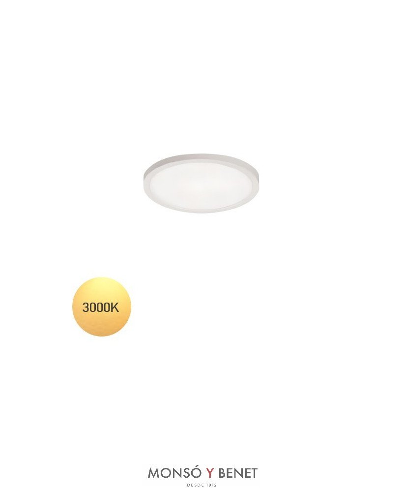 PLAFON REDONDO SUPERFICIE LED KORE-3 B BLANCO