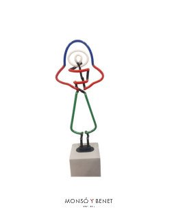 PEANA DE NEÓN ROTULO ILUMINADO OVNI PNOVNI MULTICOLOR
