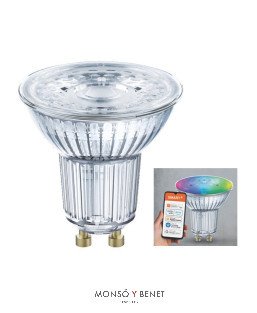 BOMBILLA PAR16 LED SMART DIM RGBW 230V 4,7W 05DUSW GU10