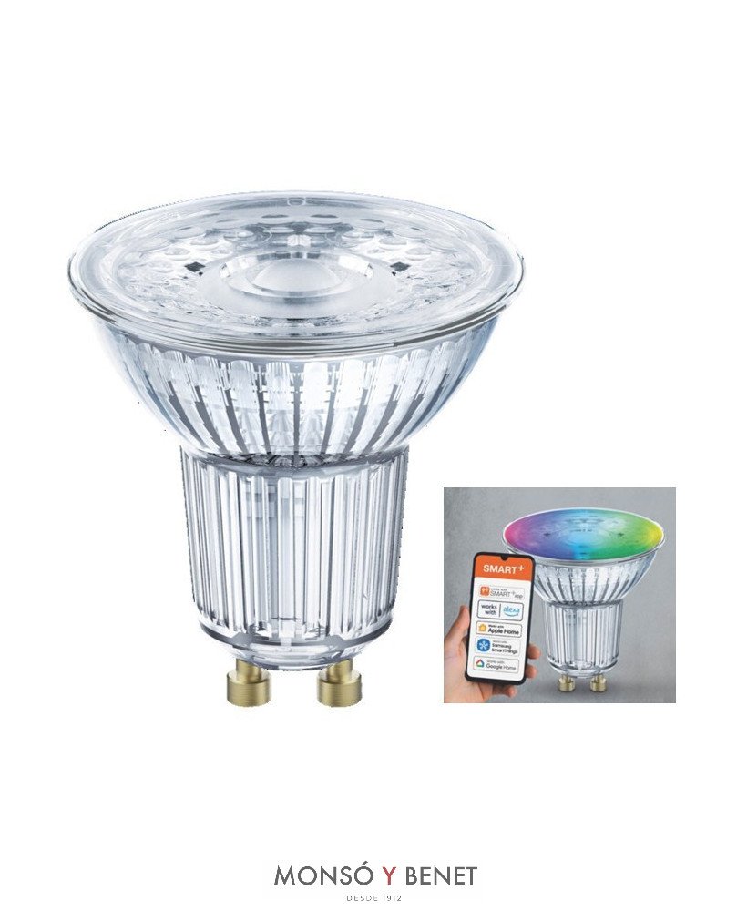 BOMBILLA PAR16 LED SMART DIM RGBW 230V 4,7W 05DUSW GU10
