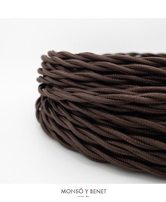 ROLLO 25M.TRENZADO 2X1 MARRON