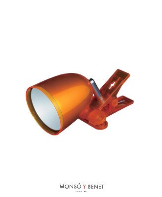 FOCO PINZA LED FL-191 COLOR NARANJA