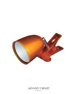 FOCO PINZA LED FL-191 COLOR NARANJA