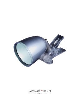 FOCO PINZA LED FL-191 COLOR PLATA