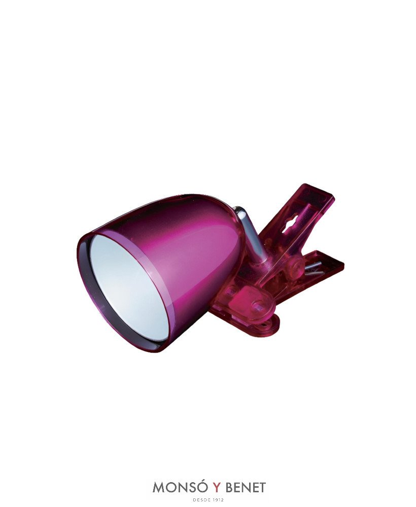 FOCO PINZA LED FL-191 COLOR ROSA