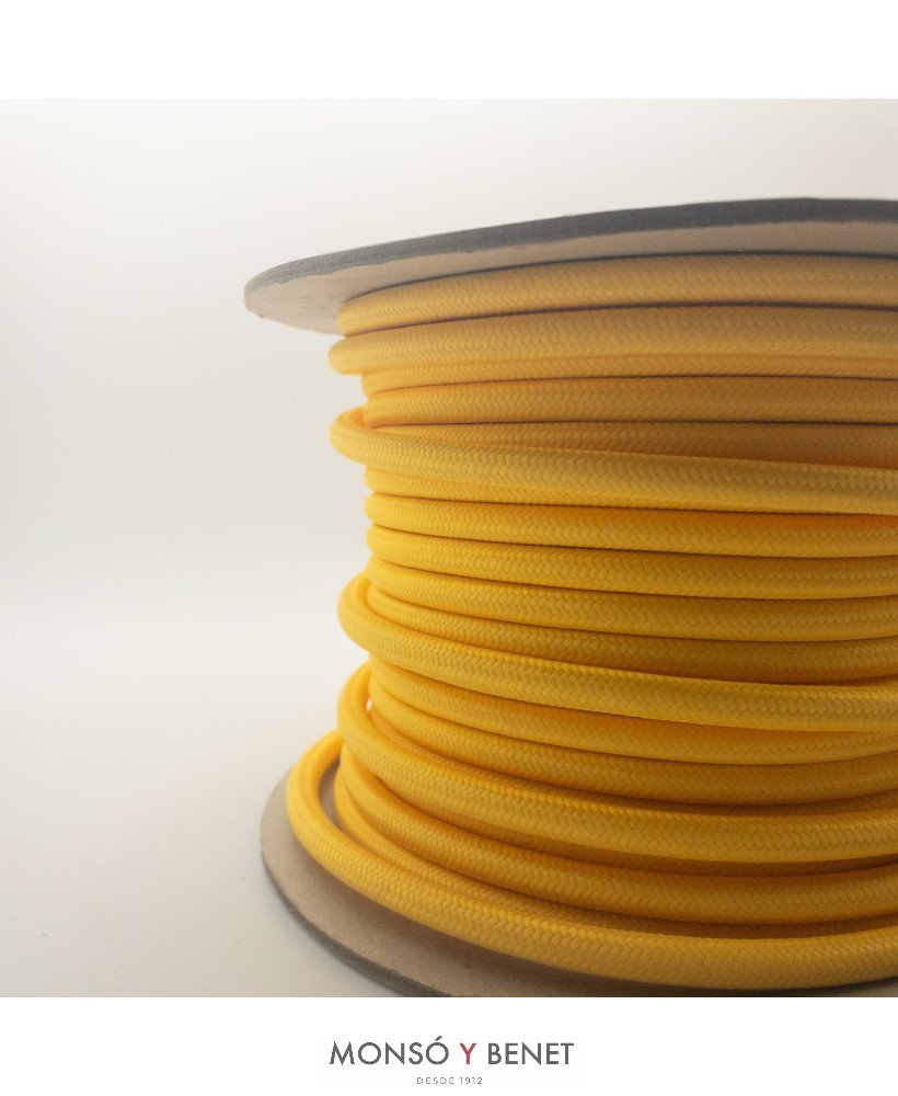 ROLLO 25M.TEXTIL 2X0.75 AMARILLO 30