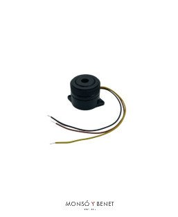 ZUMBADOR PIEZOELECTRICO 6–24V DC BB-210 85db a 1m