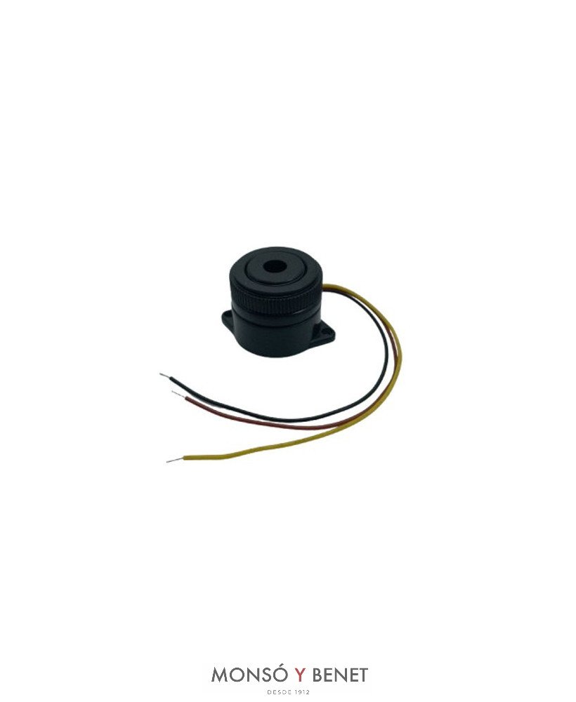 ZUMBADOR PIEZOELECTRICO 6–24V DC BB-210 85db a 1m