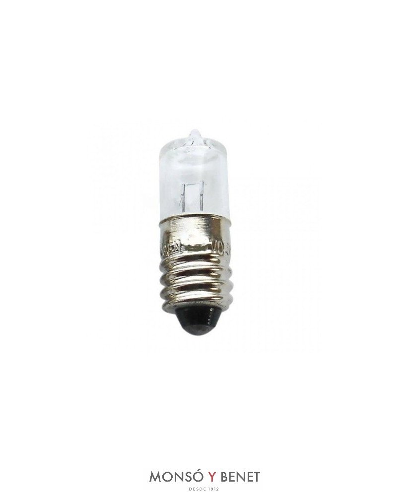 BOMBILLA LINTERNA HALOGENA 2.8 V E10