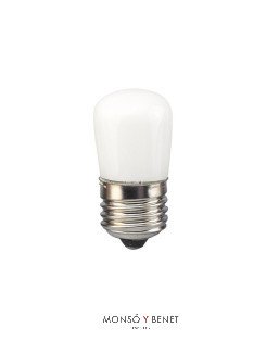BOMBILLA PEBETERO OPAL 10T3ON T30X60 10W E27