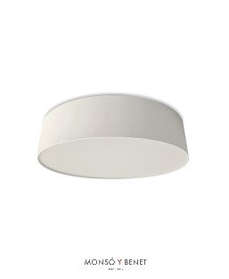 PLAFON TECHO 40c PLASTICO ACRILICO PS-364 B 4xE27 BLANCO