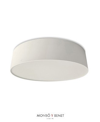 PLAFON TECHO 50c PLASTICO ACRILICO PS-365 B 5xE27 BLANCO