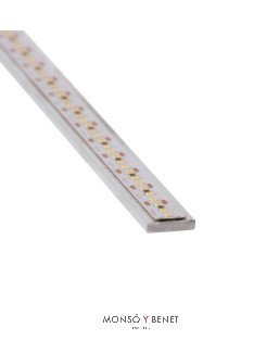 METROS PERFIL PLANO ALUMINIO PP-1217