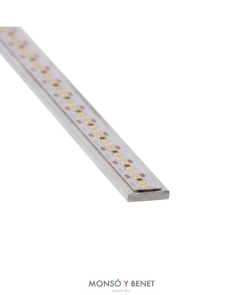 METROS PERFIL PLANO ALUMINIO PP-1217