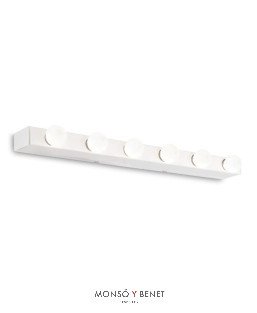 CAMERINO 6x40W. PRIVE-6 B BLANCO