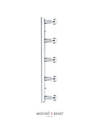 CAMERINO 5x40W. REGULA-5 CROMO
