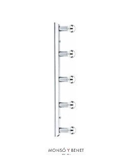 CAMERINO 5x40W. REGULA-5 CROMO