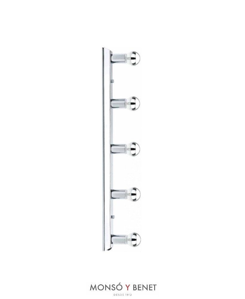 CAMERINO 5x40W. REGULA-5 CROMO