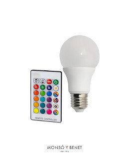 BOMBILLA LED STANDARD RGB 05SLNR E27