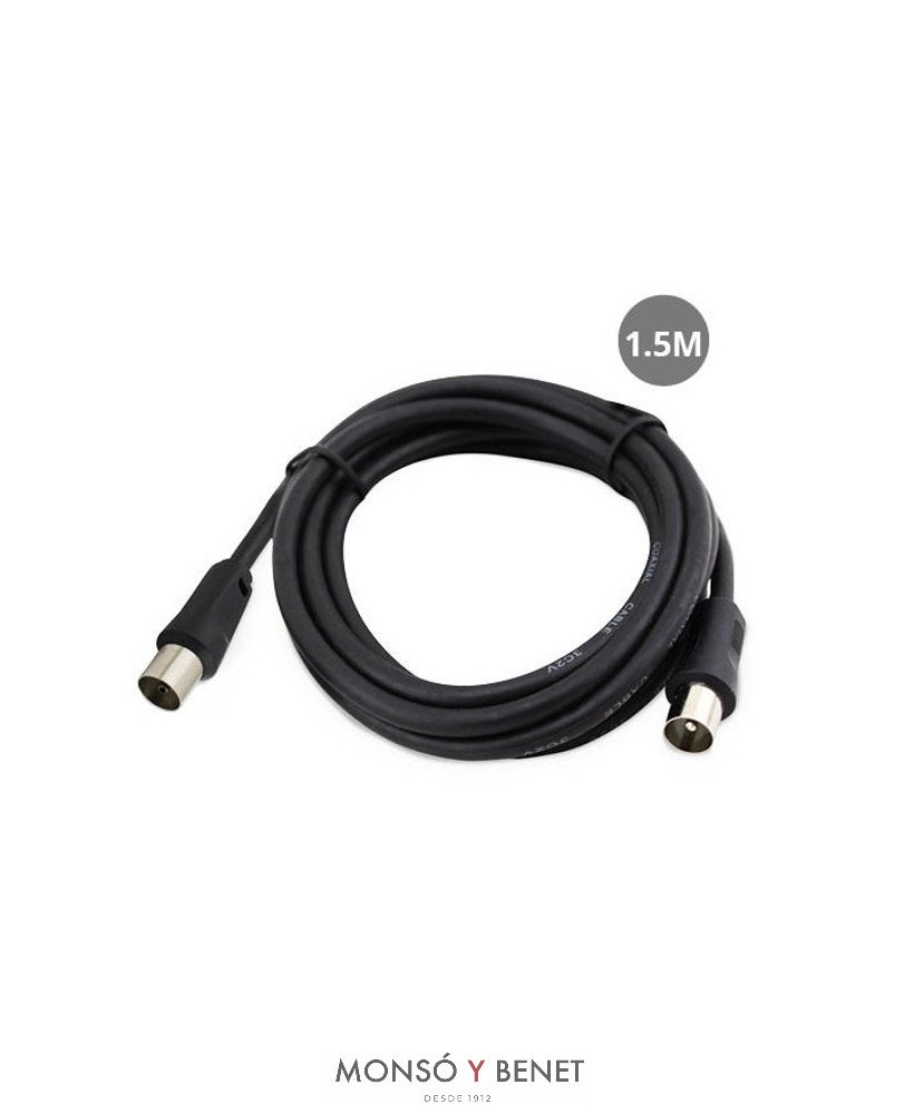 CONEXION TV 9.5 1M-1H No. 9077 NEGRO