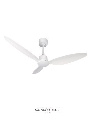 VENTILADOR TECHO Ø132cm BLANCO 3 PALAS VT-802 B BLANCO