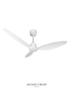 VENTILADOR TECHO Ø132cm BLANCO 3 PALAS VT-802 B BLANCO