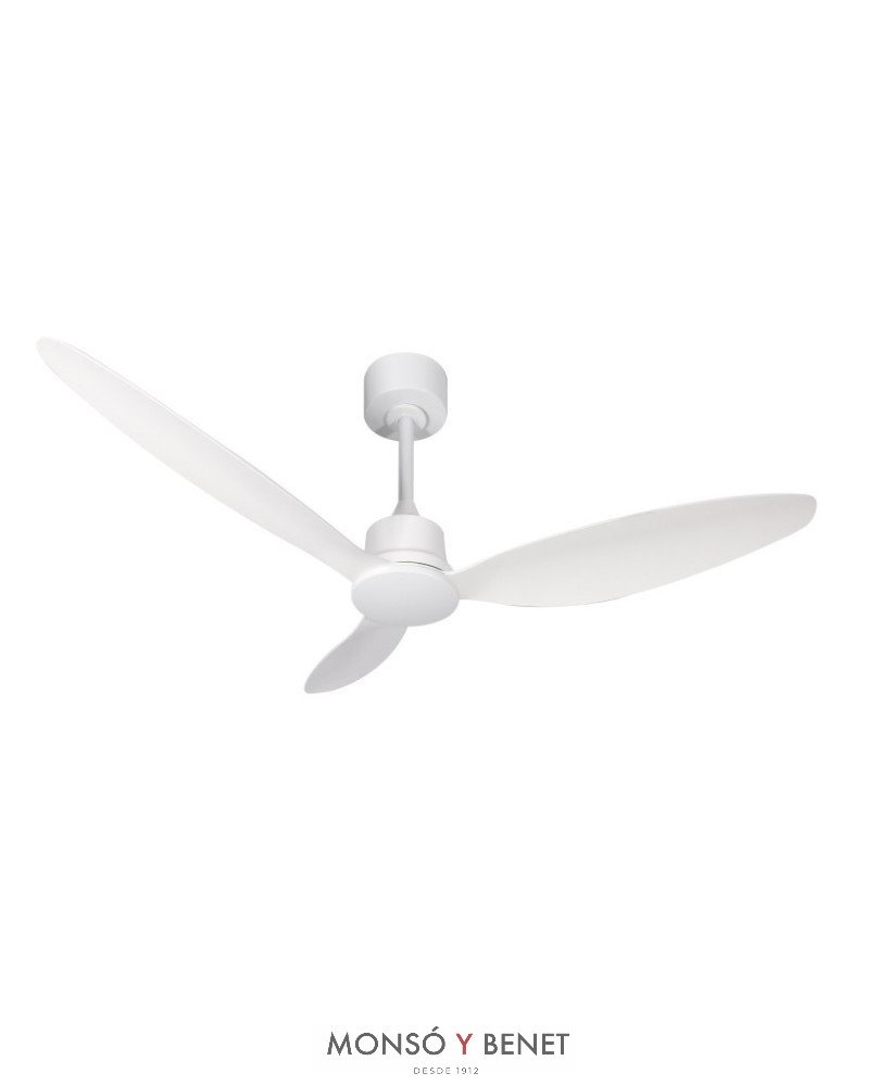 VENTILADOR TECHO Ø132cm BLANCO 3 PALAS VT-802 B BLANCO