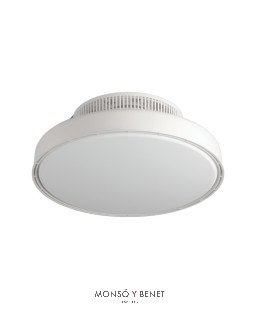 VSA460B - Ventilador sin aspas blanco Ø44 cm con luz LED
