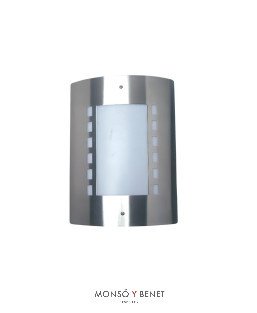 APLIQUE INOX. 102153