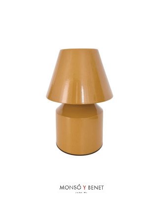 LAMPARA SOBREMESA TÁCTIL RECARGABLE LS-5933 A AMARILLA