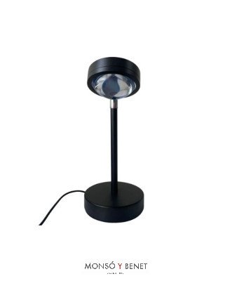 LAMPARA SOBREMESA PUESTA DE SOL USB SUNUSB N NEGRA