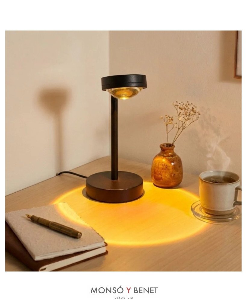 LAMPARA SOBREMESA PUESTA DE SOL USB SUNUSB N NEGRA