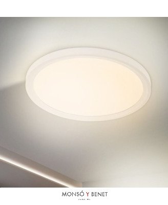 PLAFON LED SUPERFICIE 23CM PS-199 B CCT BLANCO