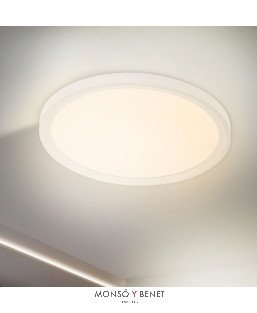 PLAFON LED SUPERFICIE 23CM PS-199 B CCT BLANCO