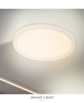 PLAFON LED SUPERFICIE 40CM PS-656 B CCT BLANCO