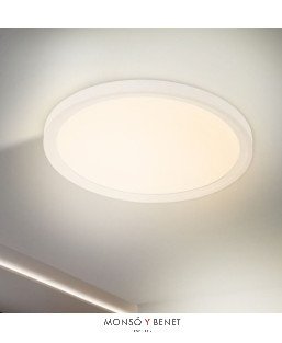 PLAFON LED SUPERFICIE 30CM PS-108 B CCT BLANCO