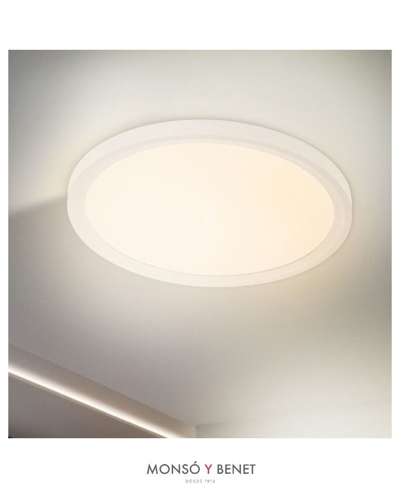 PLAFON LED SUPERFICIE 30CM PS-108 B CCT BLANCO