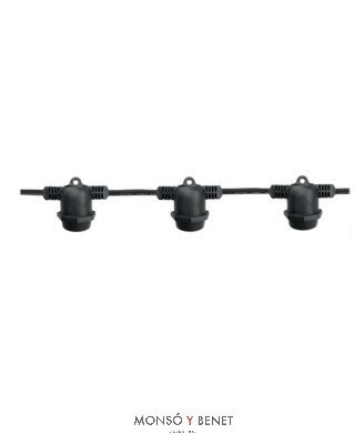 GUIRNALDA 10 PORTALAMPARAS 12 METROS IP65 R01892