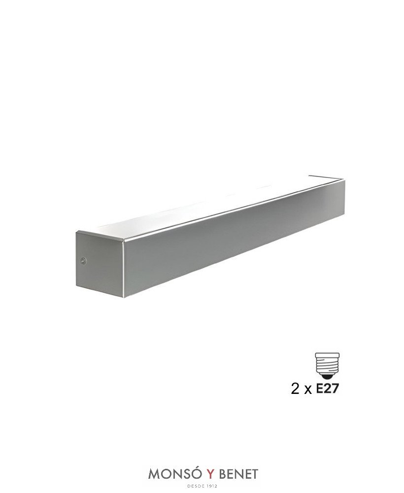 APLIQUE PARA ESCALERA UPDO54 NM NIQUEL MATE 2 E27