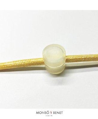 PACK 5 SOPORTES CABLE SP-151 T5 PLASTICO TRANSPARENTE