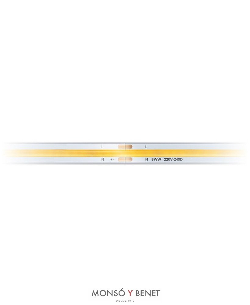 TIRA LED ECO 240 LEDS-1M. MPC-230 F 5700K IP65 230V DIMABLE